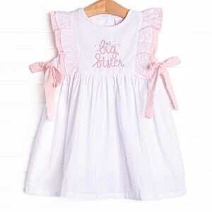 Stitchy Fish Big Sister Embroidered Dress